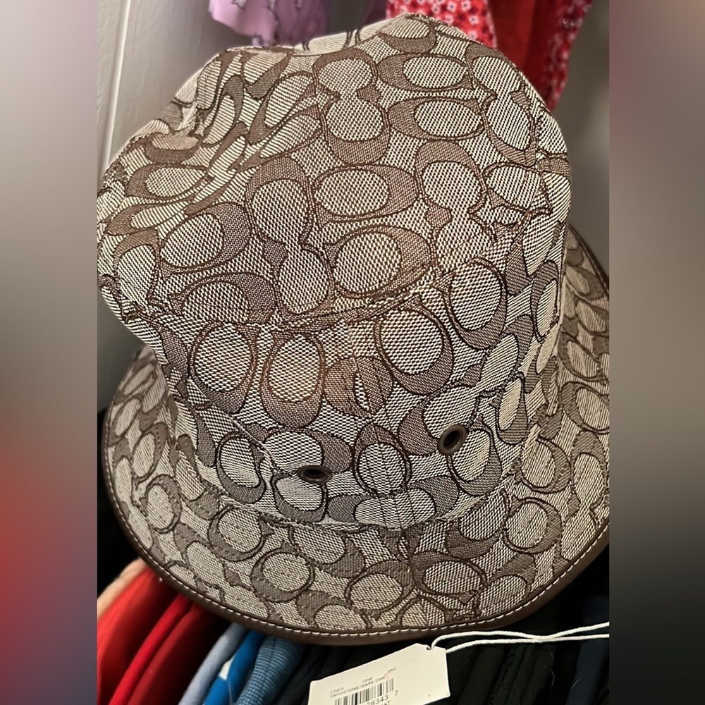 Coach signature bucket hat